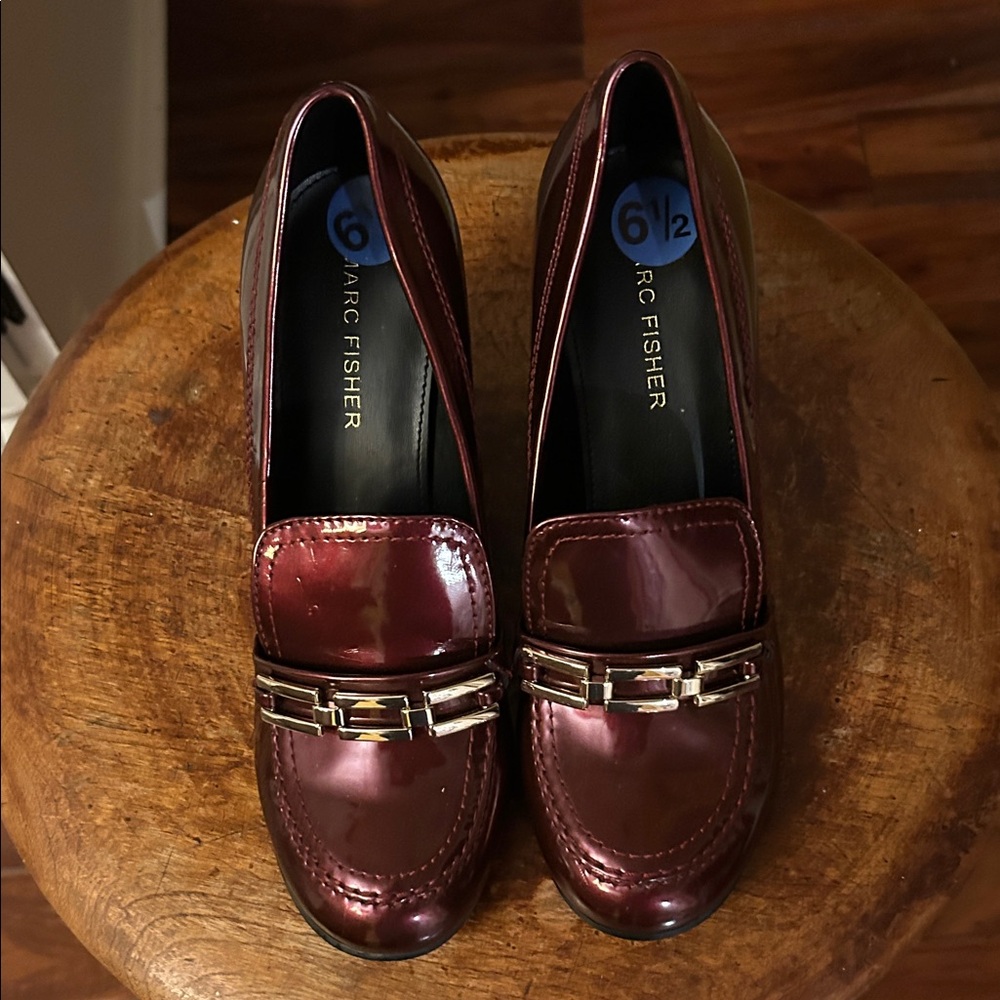 Marc Fisher Women's Deep Burgundy Loafers